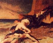 William Etty Hero and Leander 1 China oil painting reproduction
